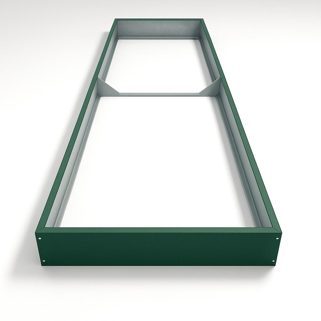 Металлические грядки 